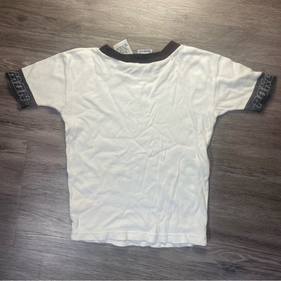 Vintage‎ Pokémon Mewtwo Beedrill Kids Ringer T-Shirt Size 8 - Picture 4 of 9